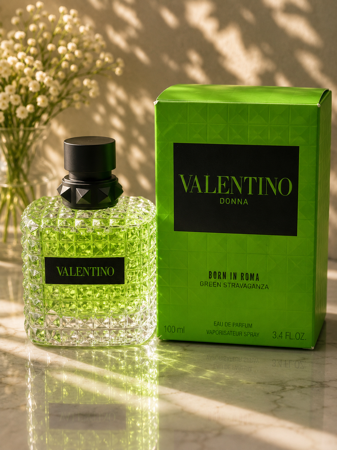 Valentino Donna Born in Roma Green Stravaganza Eau de Parfum – 3.4 oz (100 ml)