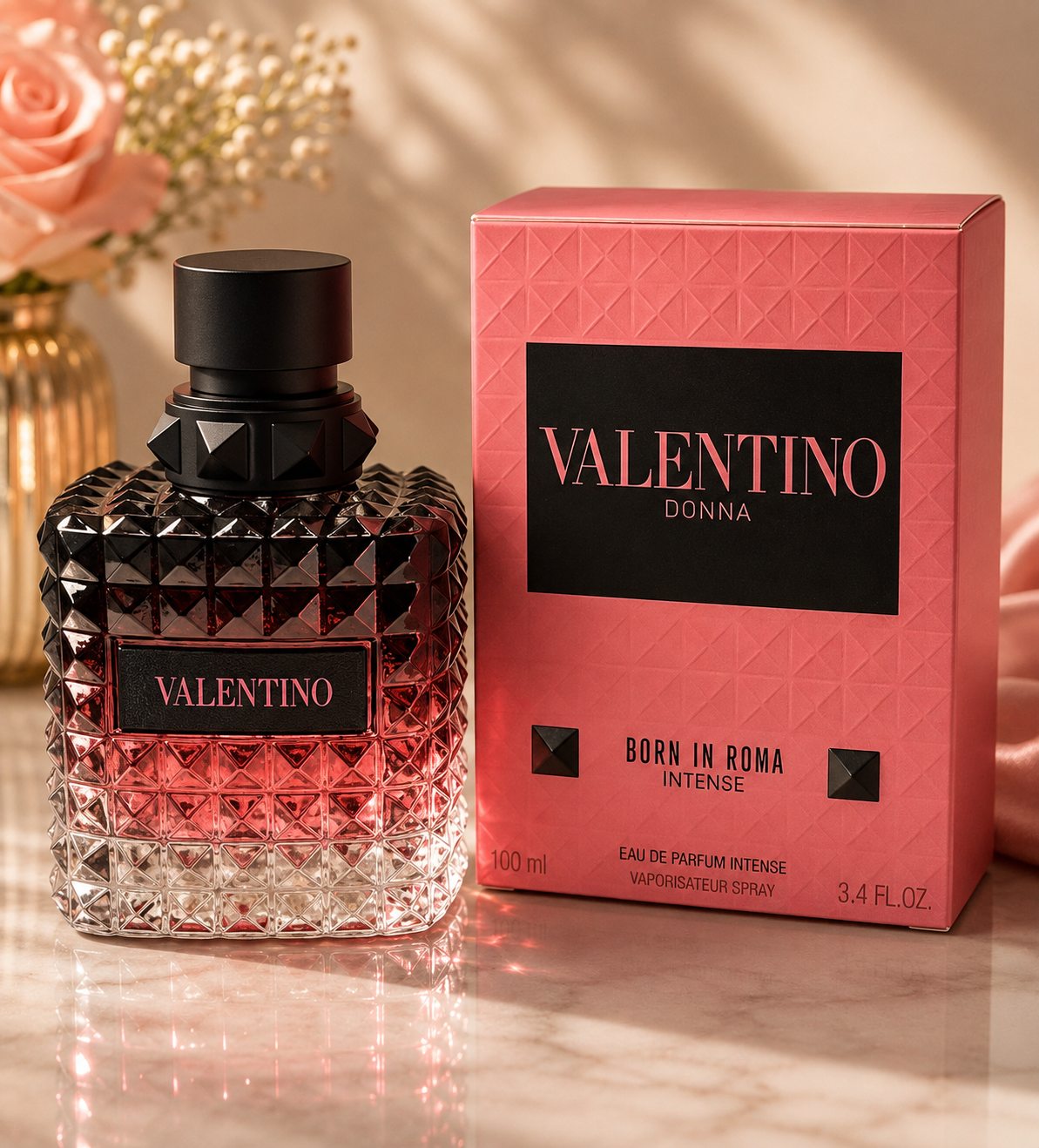 Valentino Donna Born in Roma Intense Eau de Parfum – 3.4 oz (100 ml)
